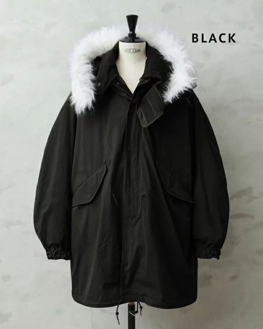 完売モデル　Waipar.inc M-65 フィッシュテールパーカ　黒　XL