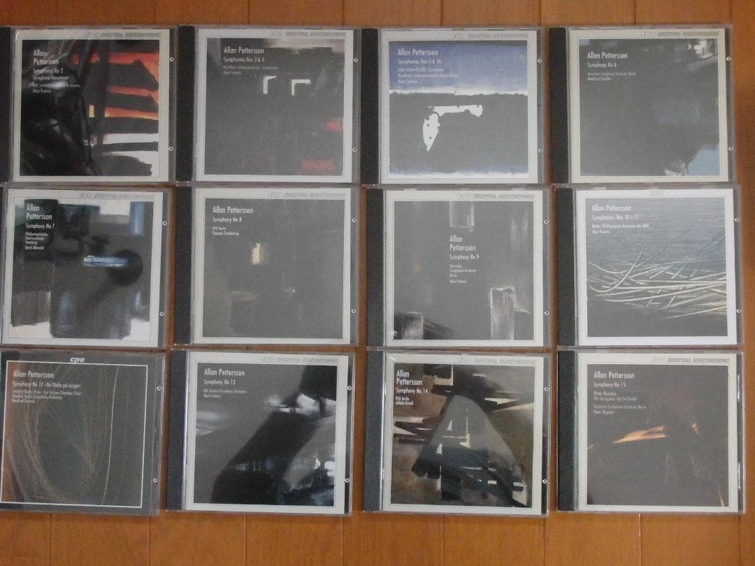 アラン・ペッテション　交響曲全集 12CD