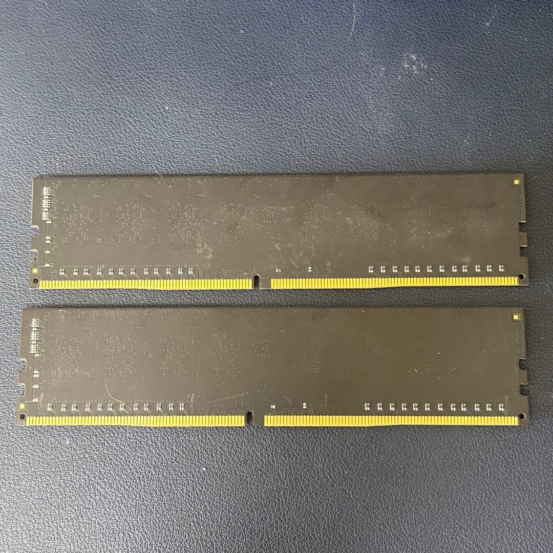 バラ売り可　Team DDR4-2400 16GB (8GB×2) 動作◎