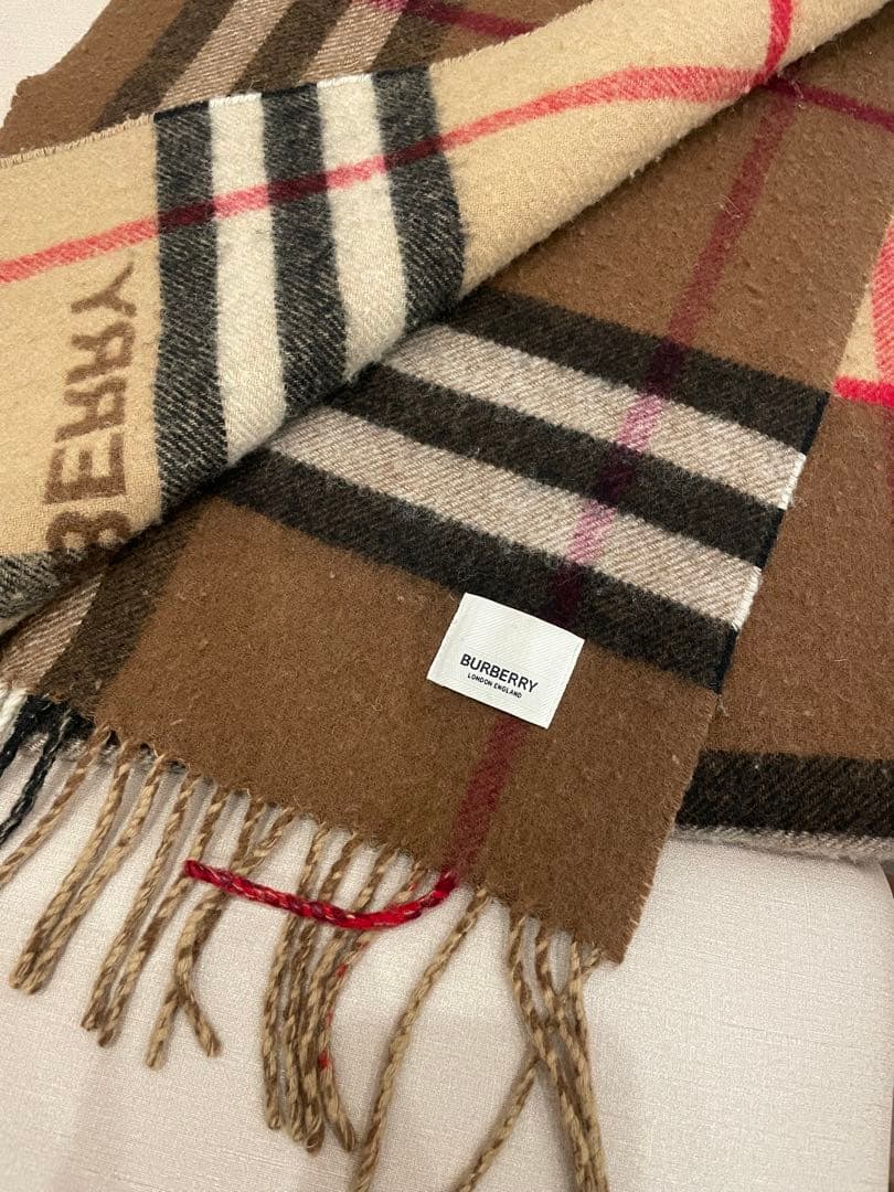 バーバリー BURBERRY チェック柄 マフラー