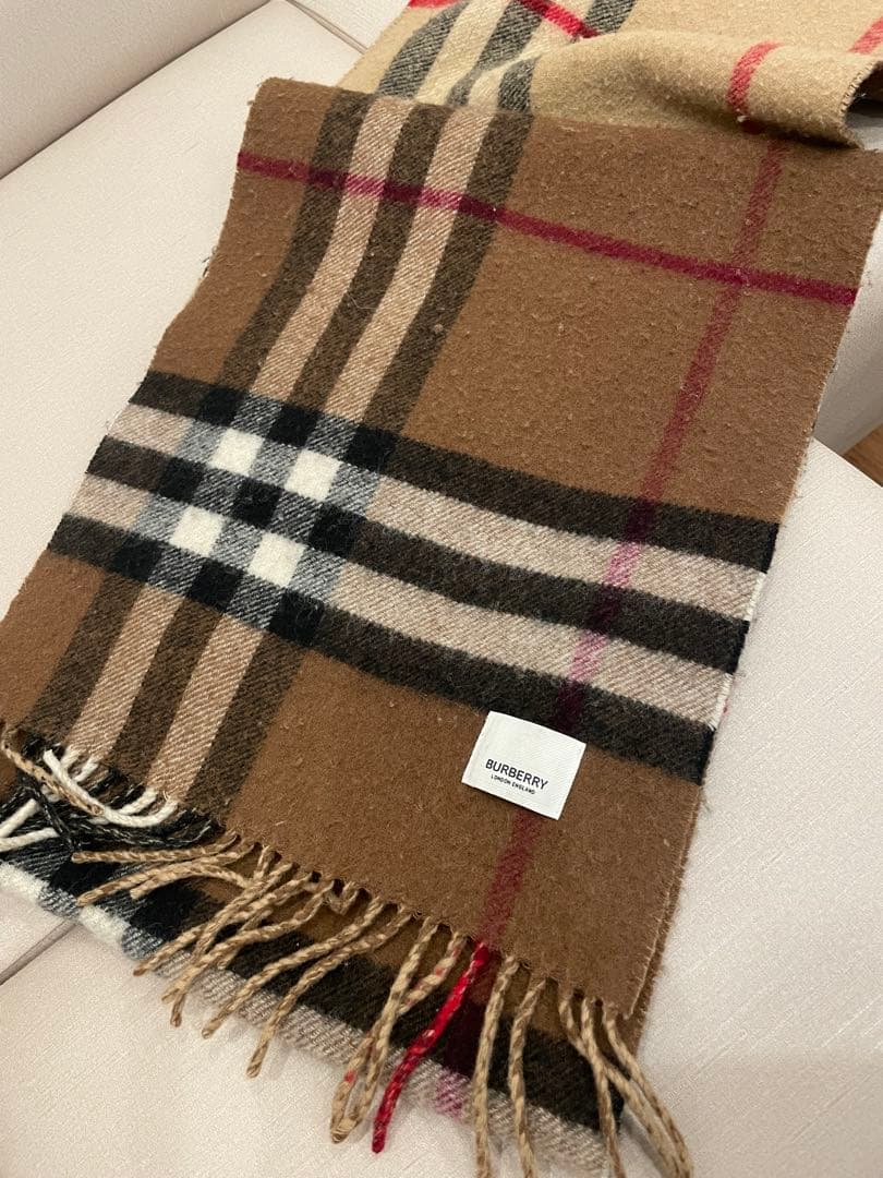 バーバリー BURBERRY チェック柄 マフラー