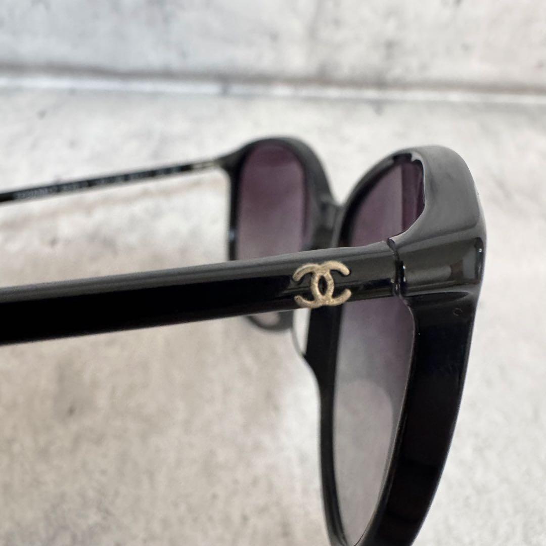 CHANEL サングラス アイウェア ブラック ココマーク 付属品完備