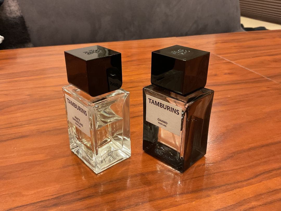 【即決価格】★TAMBURINS ★カモ&ホワイトダージリン香水セット