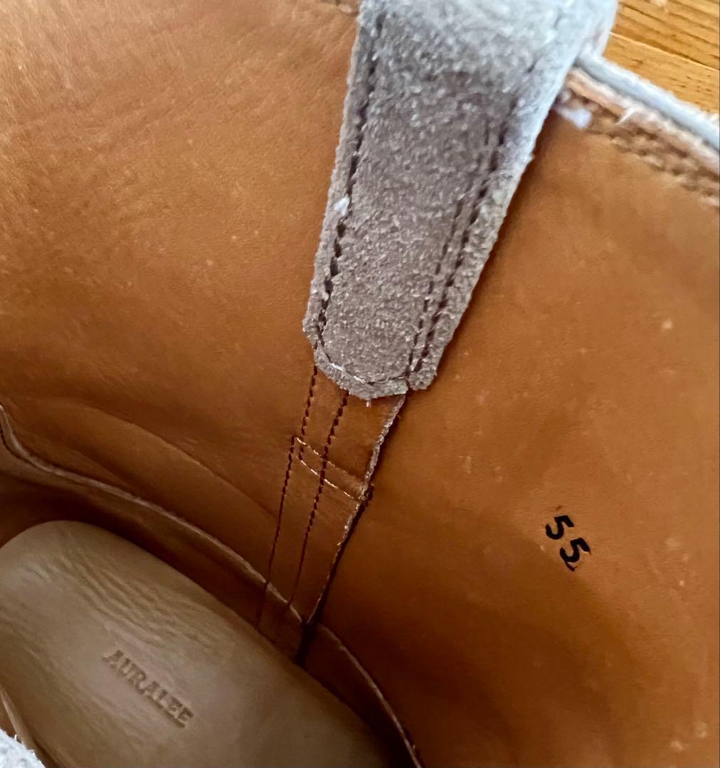 AURALEE LEATHER BOOTS レディース