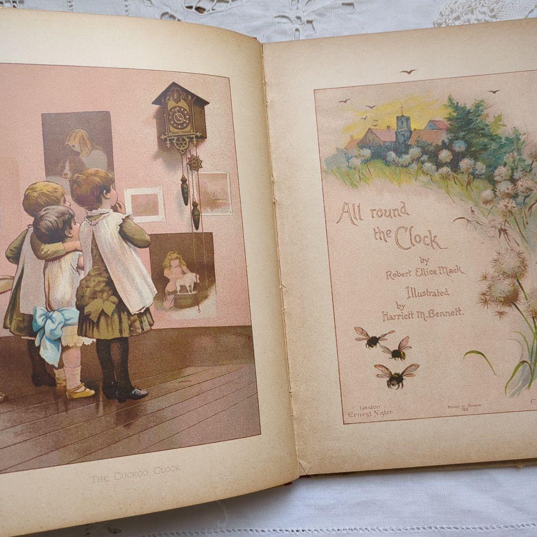 超稀少1887ハリエットベネット アーネストニスター児童書 洋書 ヴィクトリアン