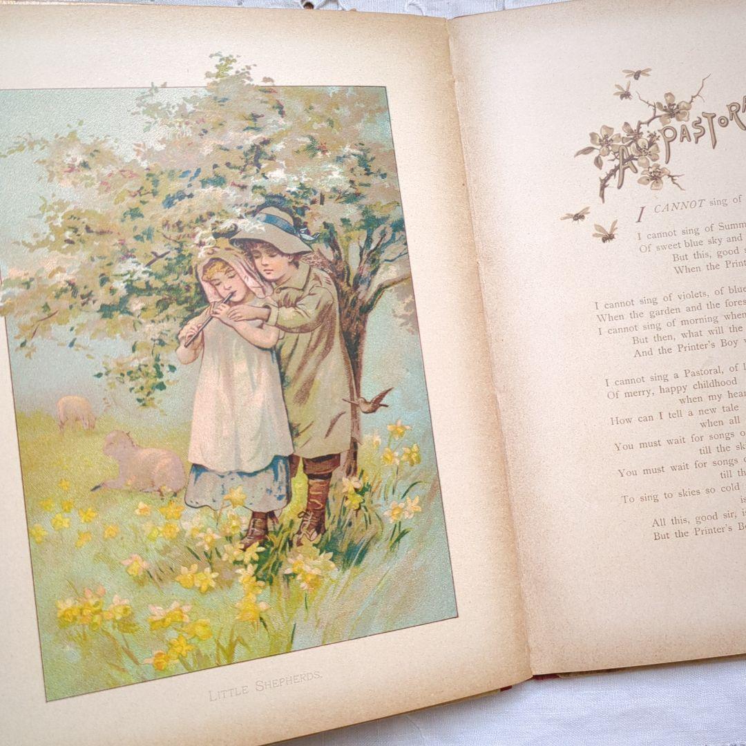 超稀少1887ハリエットベネット アーネストニスター児童書 洋書 ヴィクトリアン
