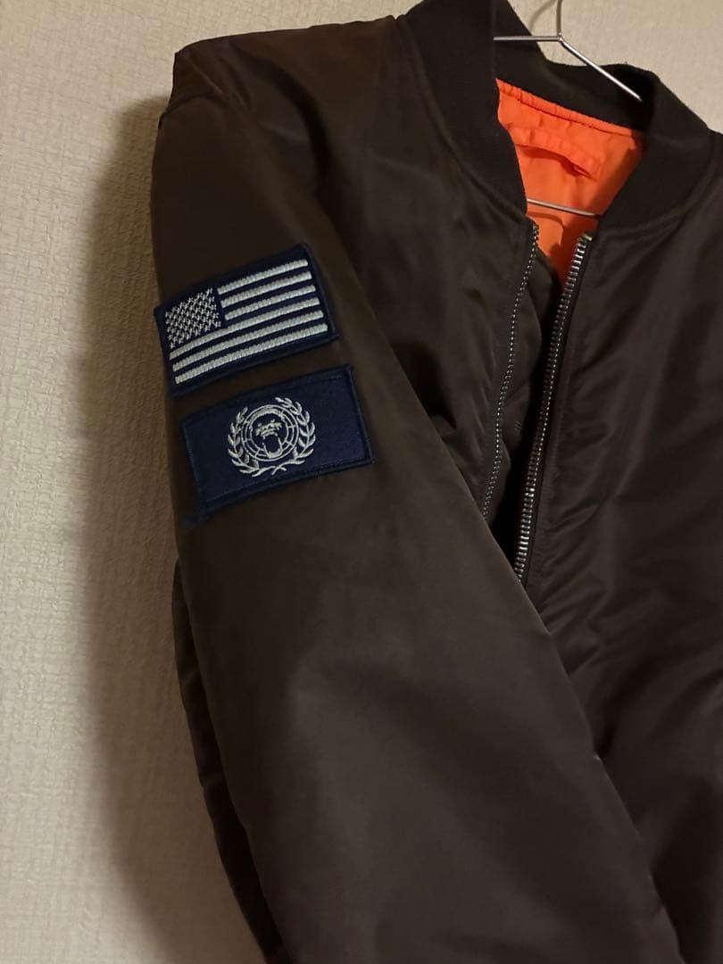 希少　ALPHA MA-1 XLARGE ダブルネームMA-1　XL
