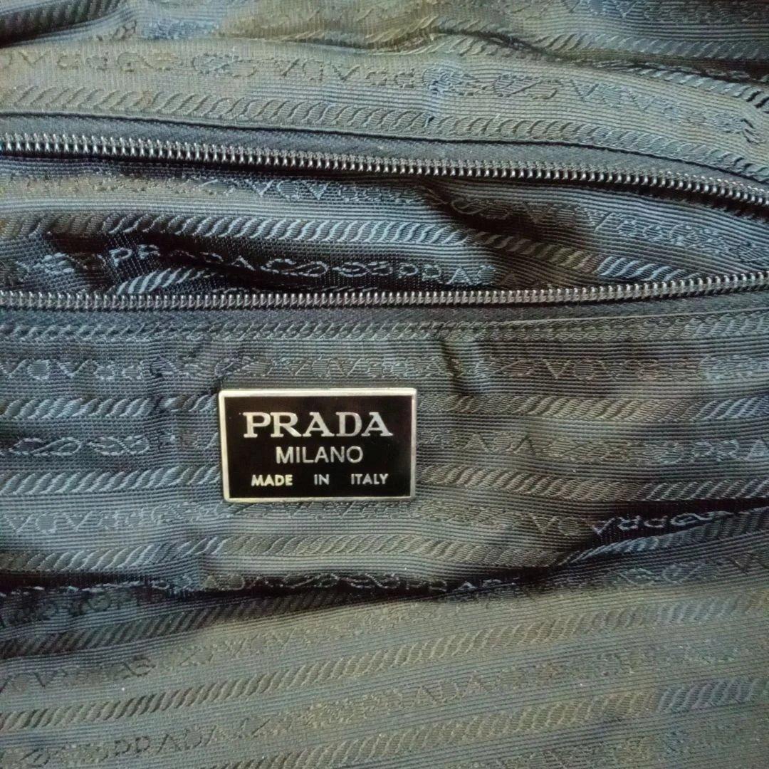 PRADA プラダ ナイロン ボストンバッグ トラベルバッグ ブラック