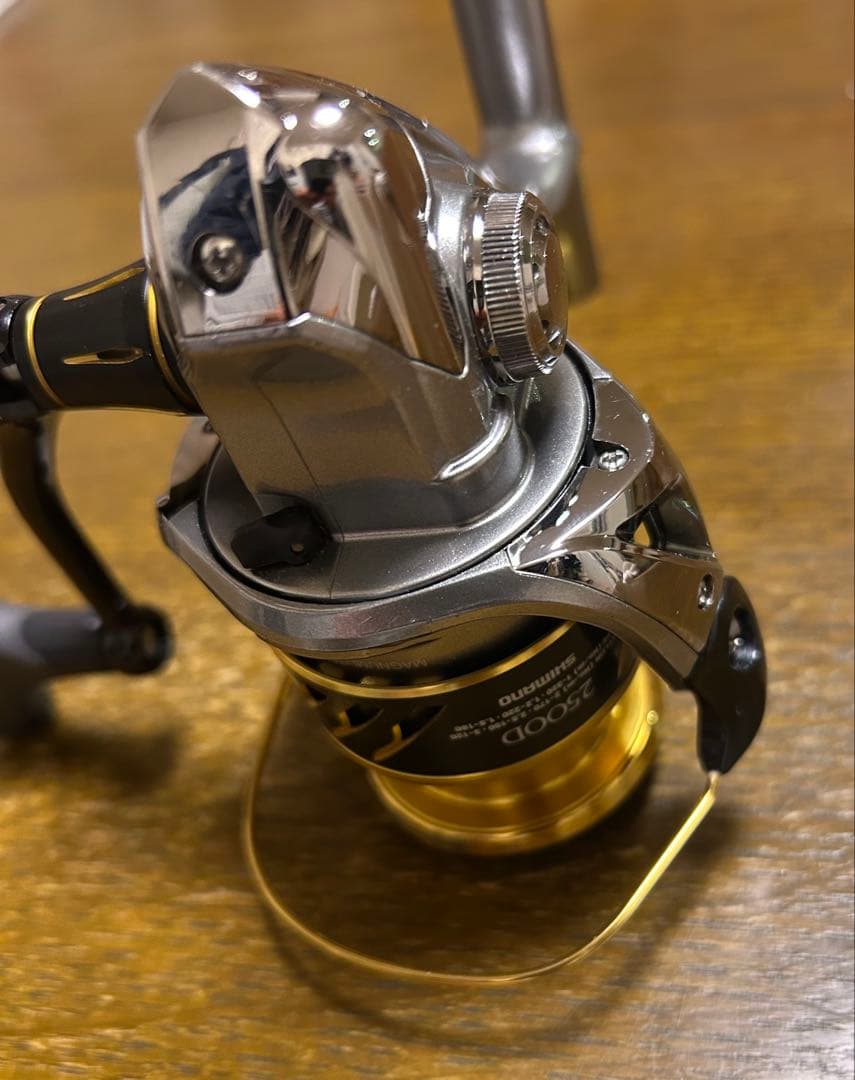 シマノ16BB-Xデスピナ2500DXGヤエン釣り用逆転音出し改造品