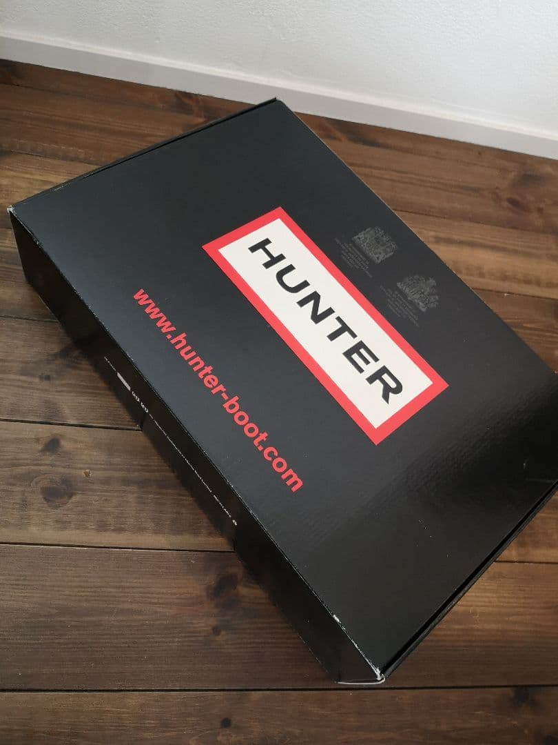 HUNTER 長靴 レインブーツ 24cm UK5 EU38/CHOCOLATE