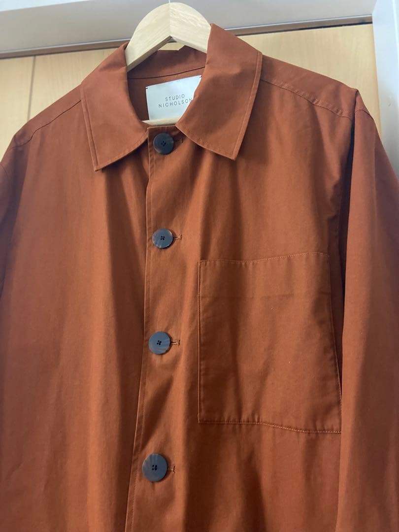【限定価格】スタジオニコルソン LONG SLEEVE OVERSHIRT L