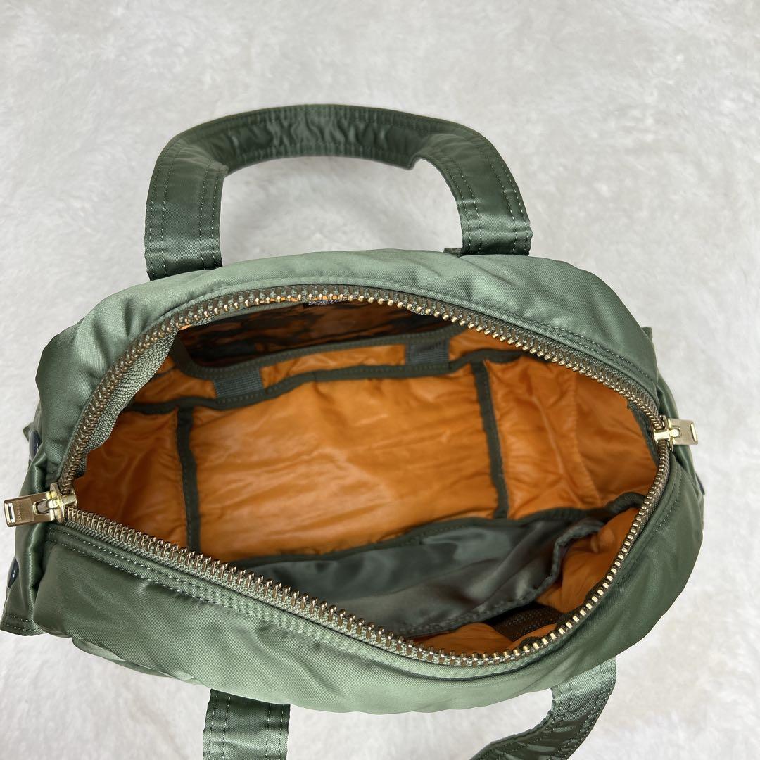 極美品✨ PORTER タンカー ダッフル ボストン バック L セージグリーン