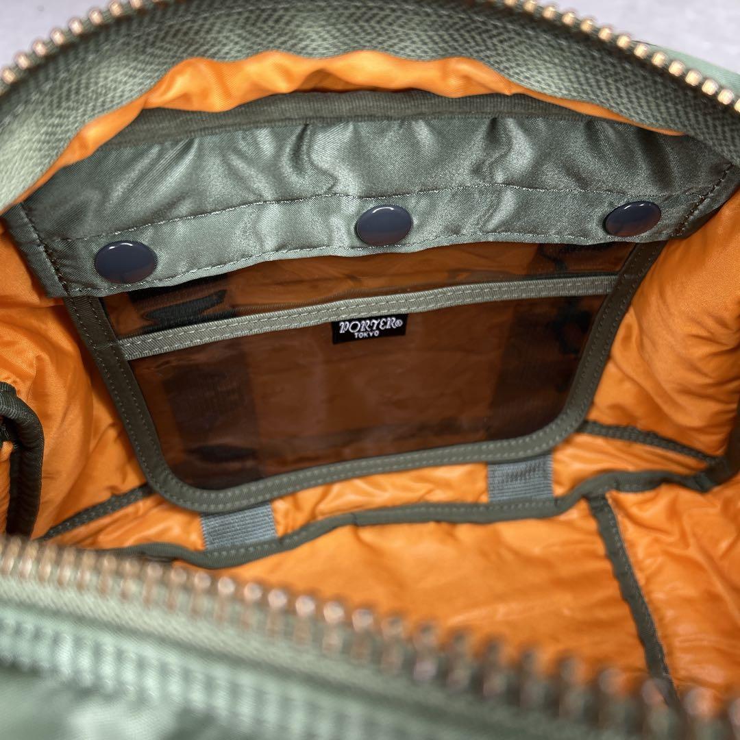 極美品✨ PORTER タンカー ダッフル ボストン バック L セージグリーン