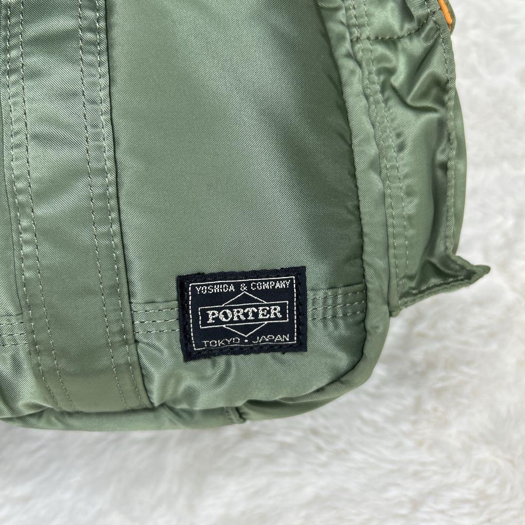 極美品✨ PORTER タンカー ダッフル ボストン バック L セージグリーン
