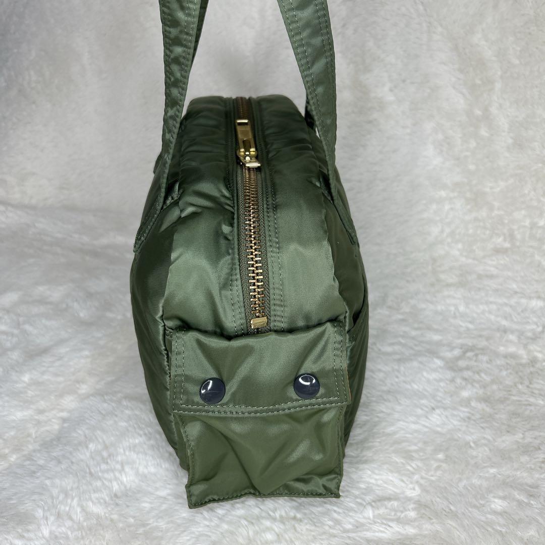 極美品✨ PORTER タンカー ダッフル ボストン バック L セージグリーン