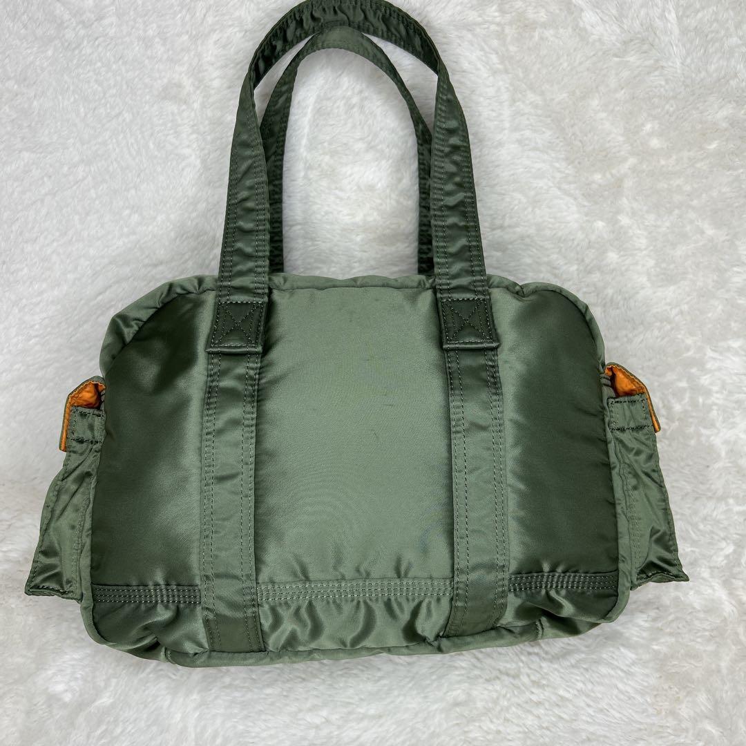 極美品✨ PORTER タンカー ダッフル ボストン バック L セージグリーン