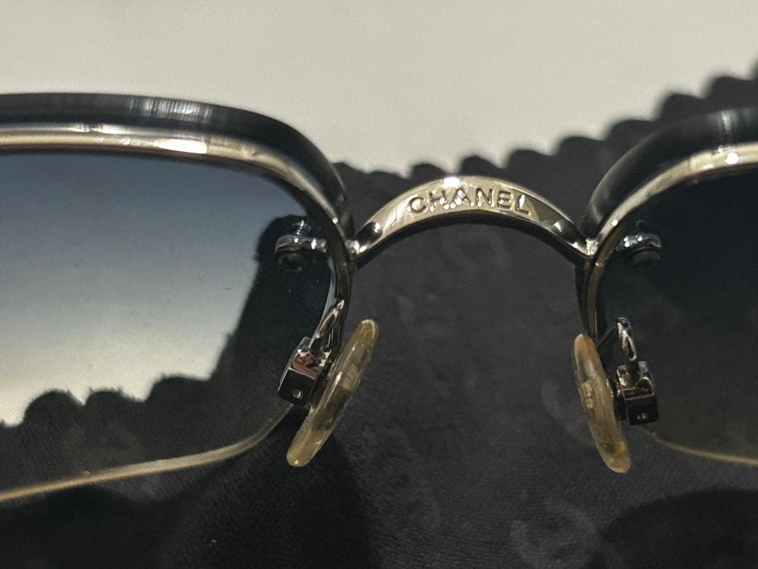 【新品同様】CHANEL シャネル サングラス ココマーク ラインストーン