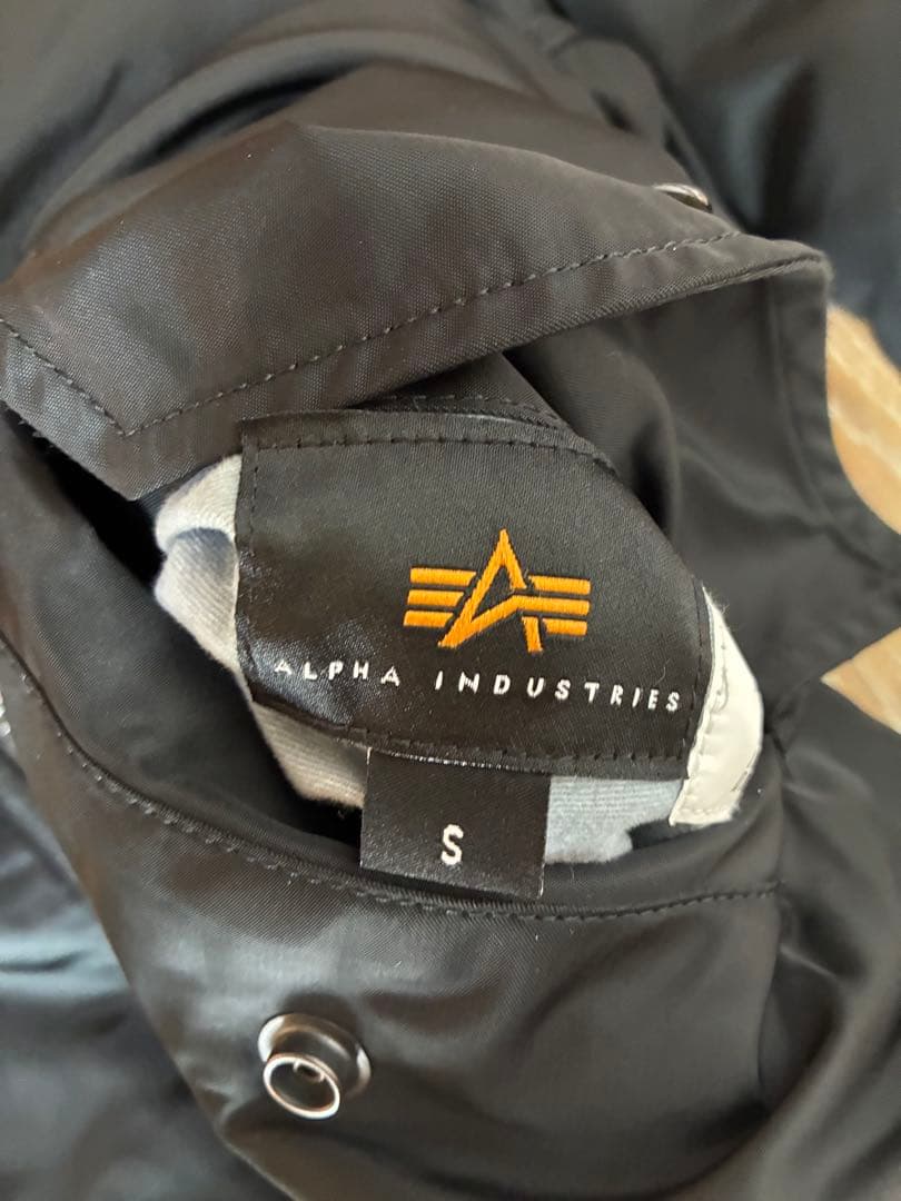 ALPHA INDUSTRIES MA-1 フライトジャケット S ブラック