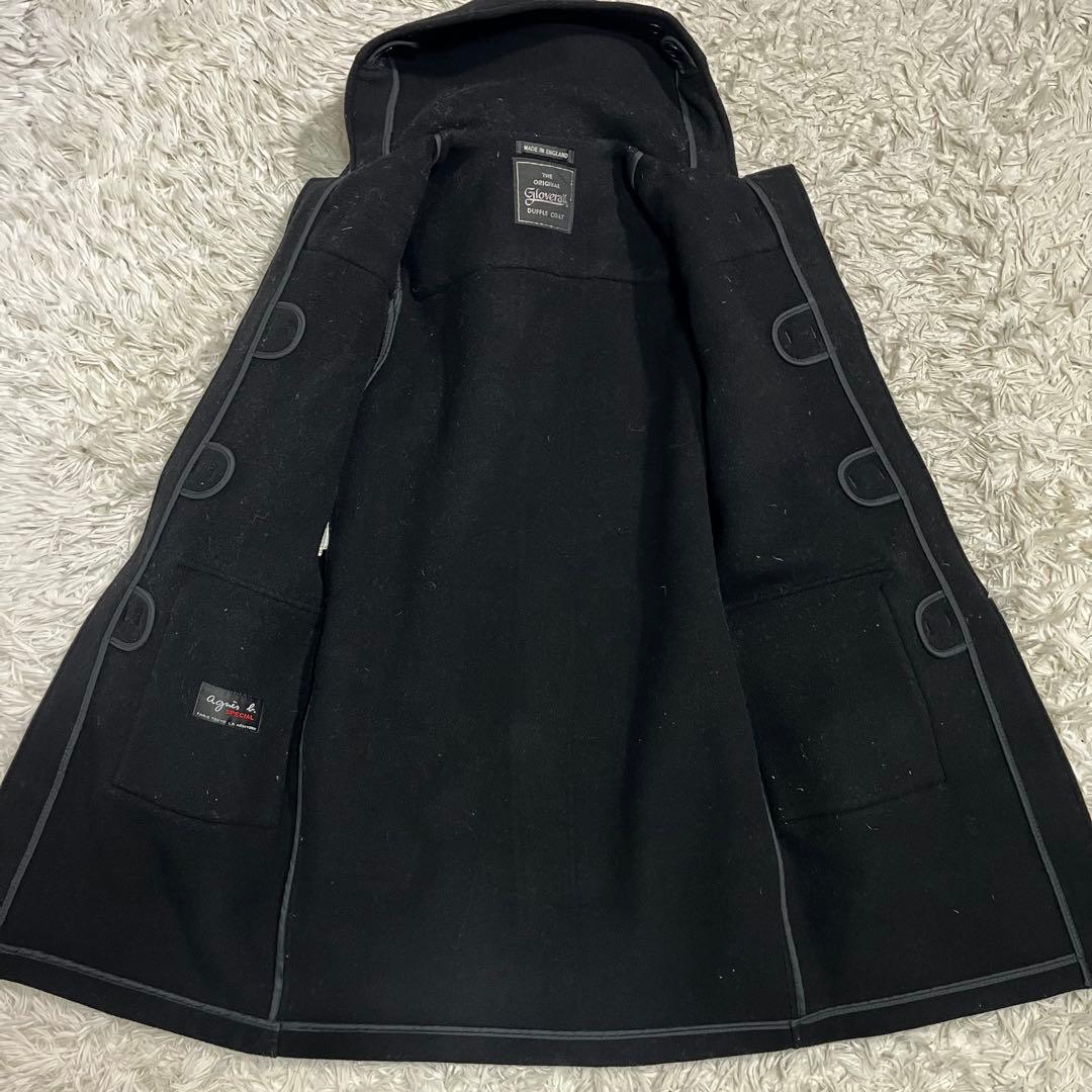 【美品】Gloverall グローバーオール　アニエスべー　ダッフルコート 黒
