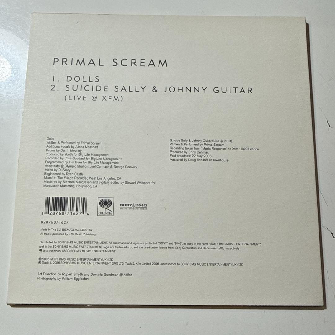 Primal Scream - Dolls ☆UK ORIG ７″