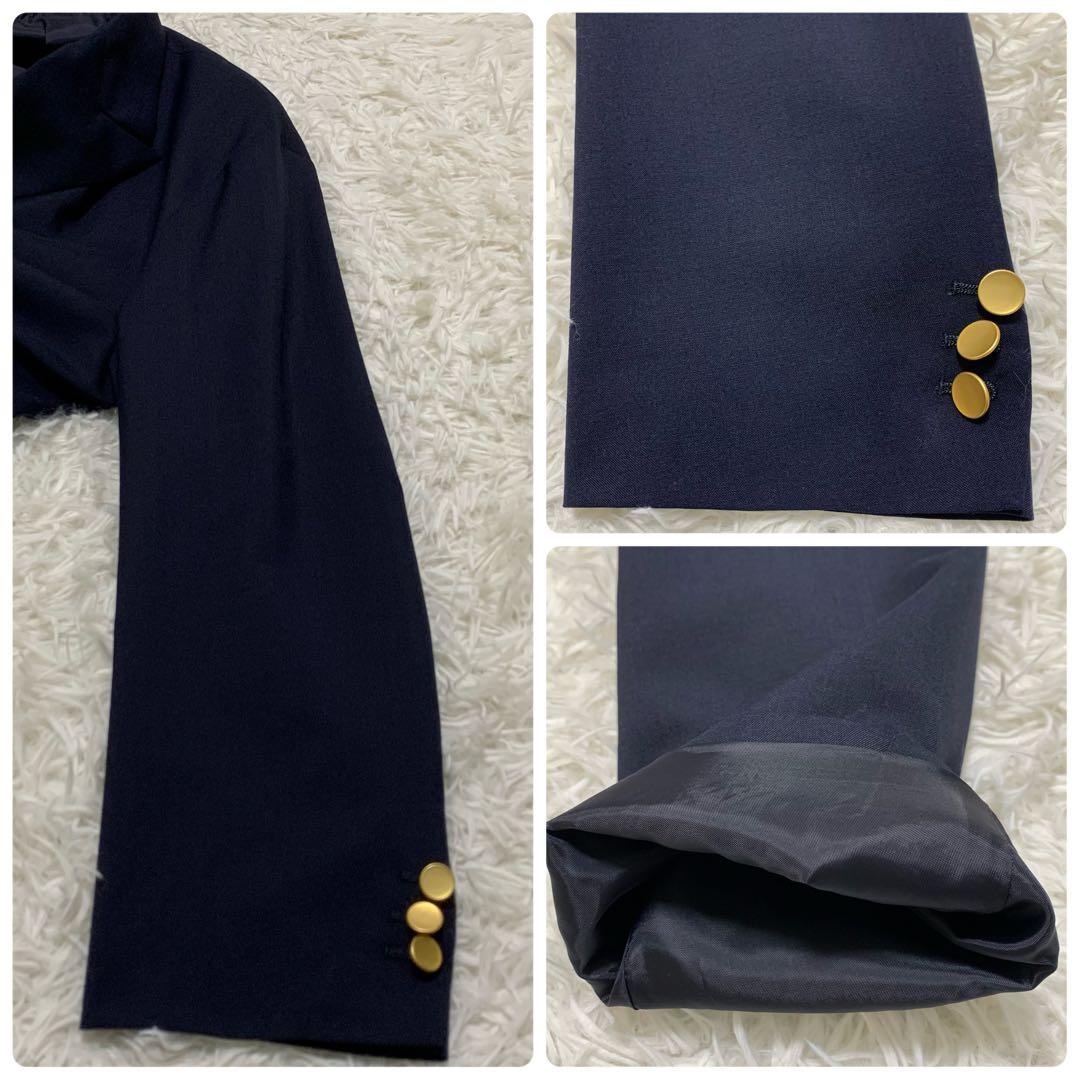 極美品✨ジャーナルスタンダード 紺ブレ ダブル 金ボタン 大きいサイズ Lサイズ