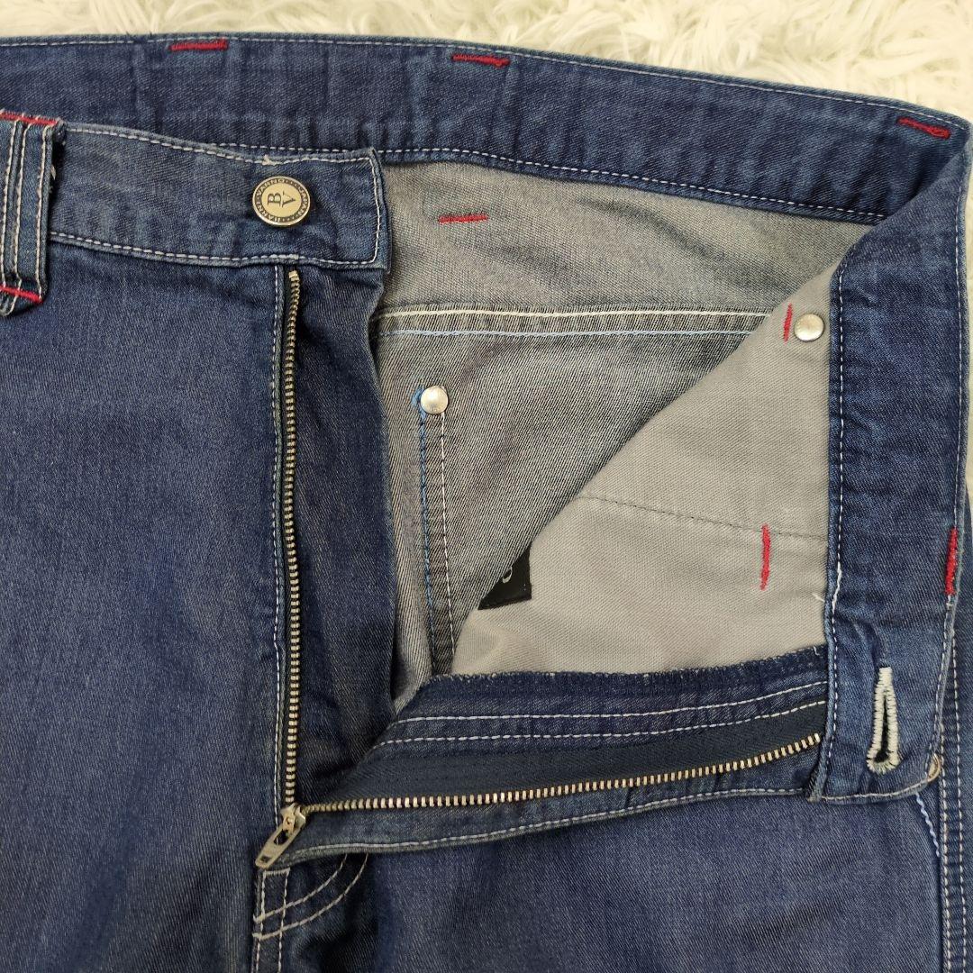 バーニヴァーノ BARNI VARNO　デニム　ワッペン　M（76〜84）
