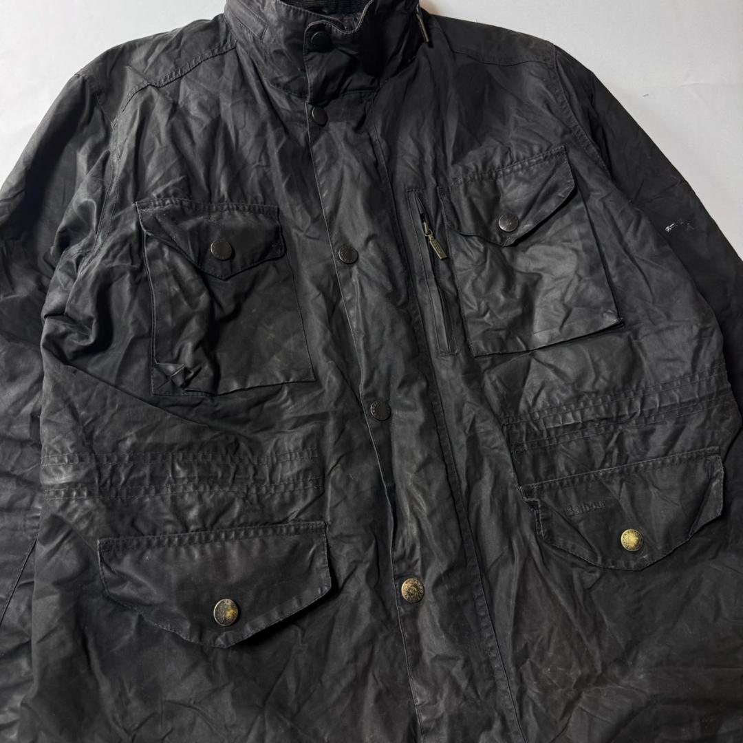 Barbour ビデイル オイルドジャケット ブラック 黒 3ワラント 古着