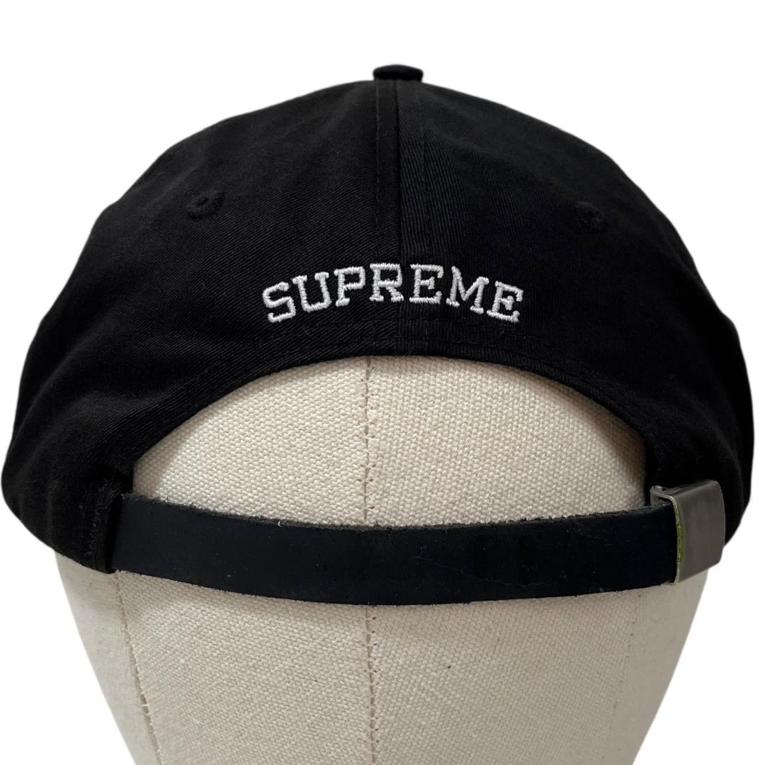 ☆7301 Supreme S Logo 6-Panel キャップ ブラック
