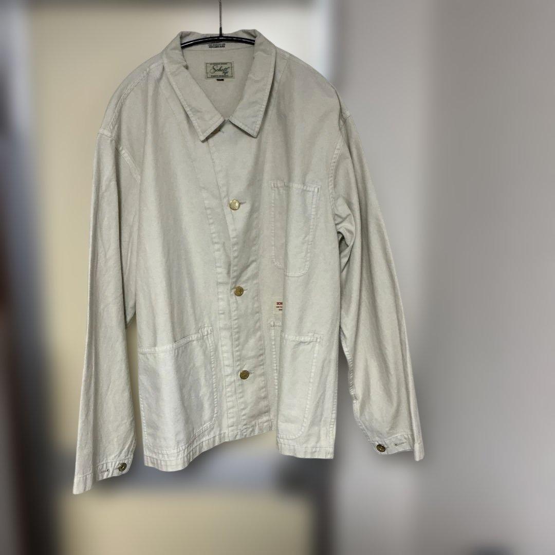 Schott バックサテン カバーオール　BACK SATIN COVERALL