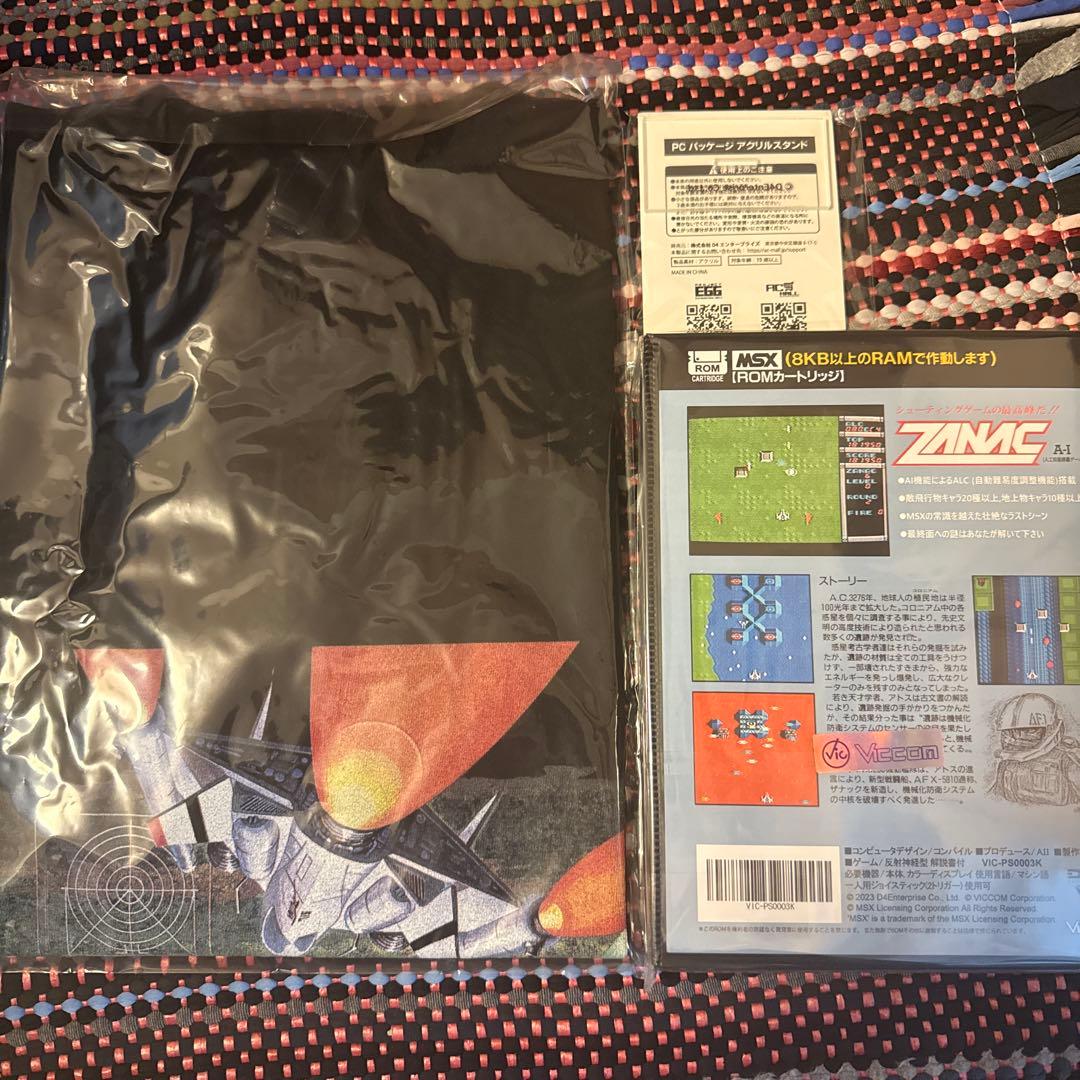ザナック MSX アクスタ　Tシャツセット
