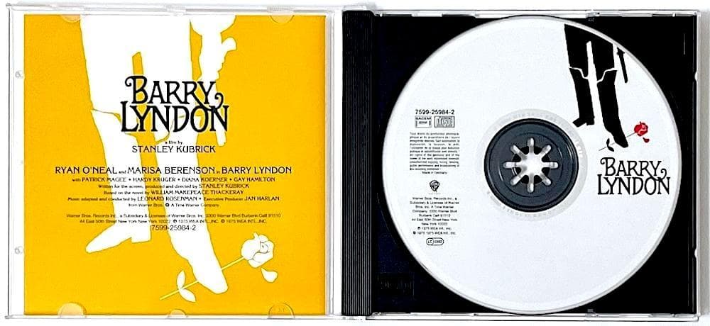 廃盤 CD BARRY LYNDON バリー・リンドン サウンドトラック