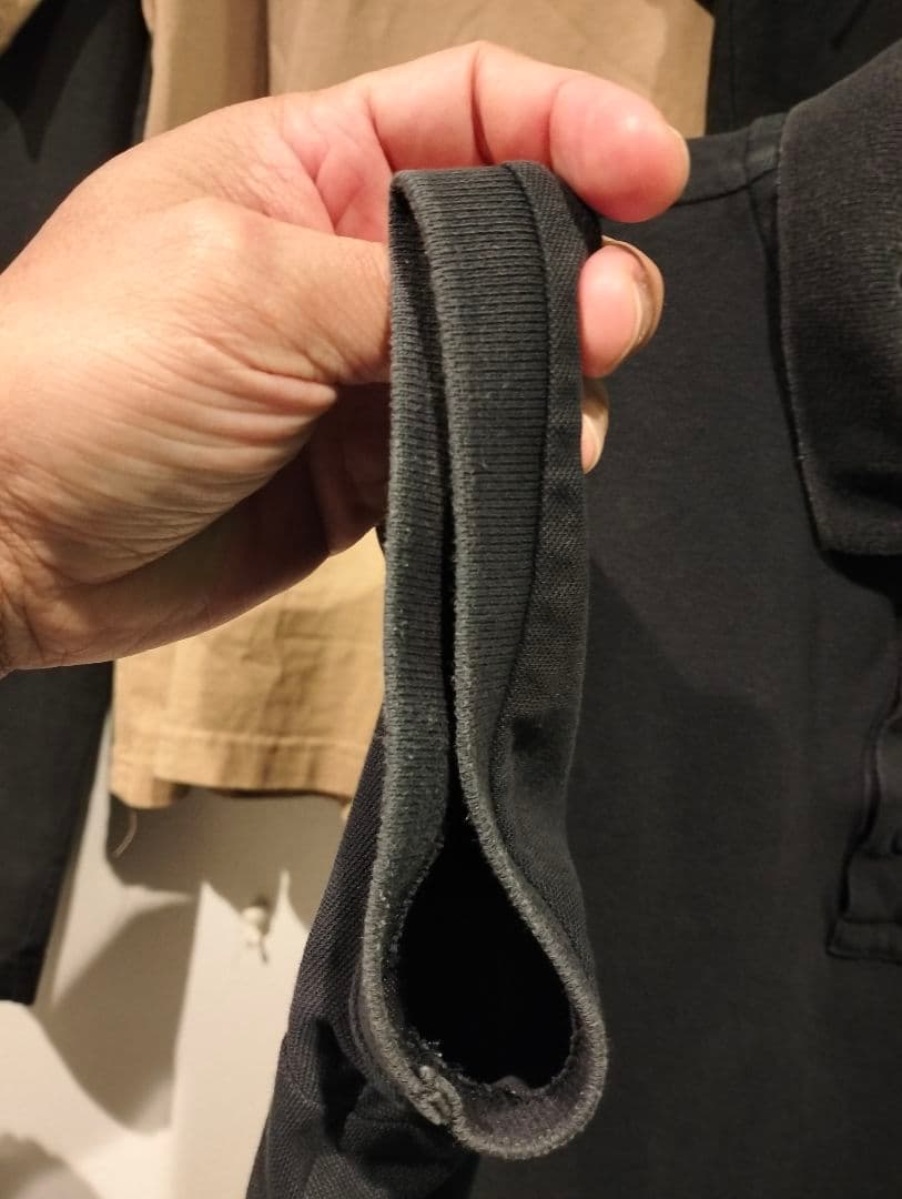 (正規品) MONCLER ポロシャツ / S / Black /