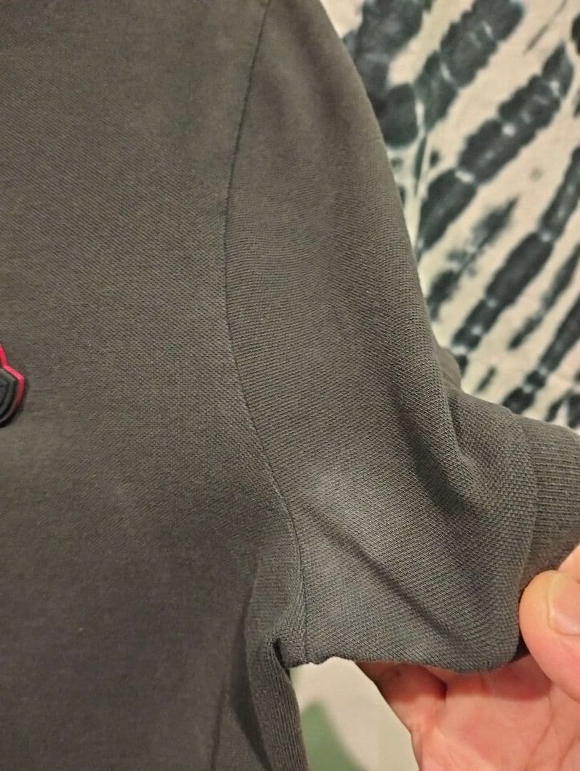 (正規品) MONCLER ポロシャツ / S / Black /