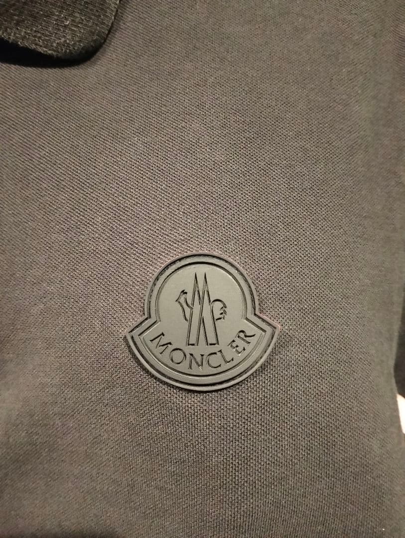 (正規品) MONCLER ポロシャツ / S / Black /
