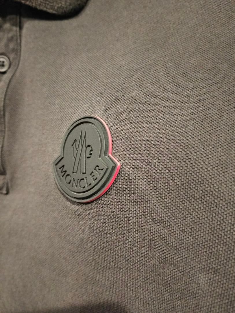 (正規品) MONCLER ポロシャツ / S / Black /