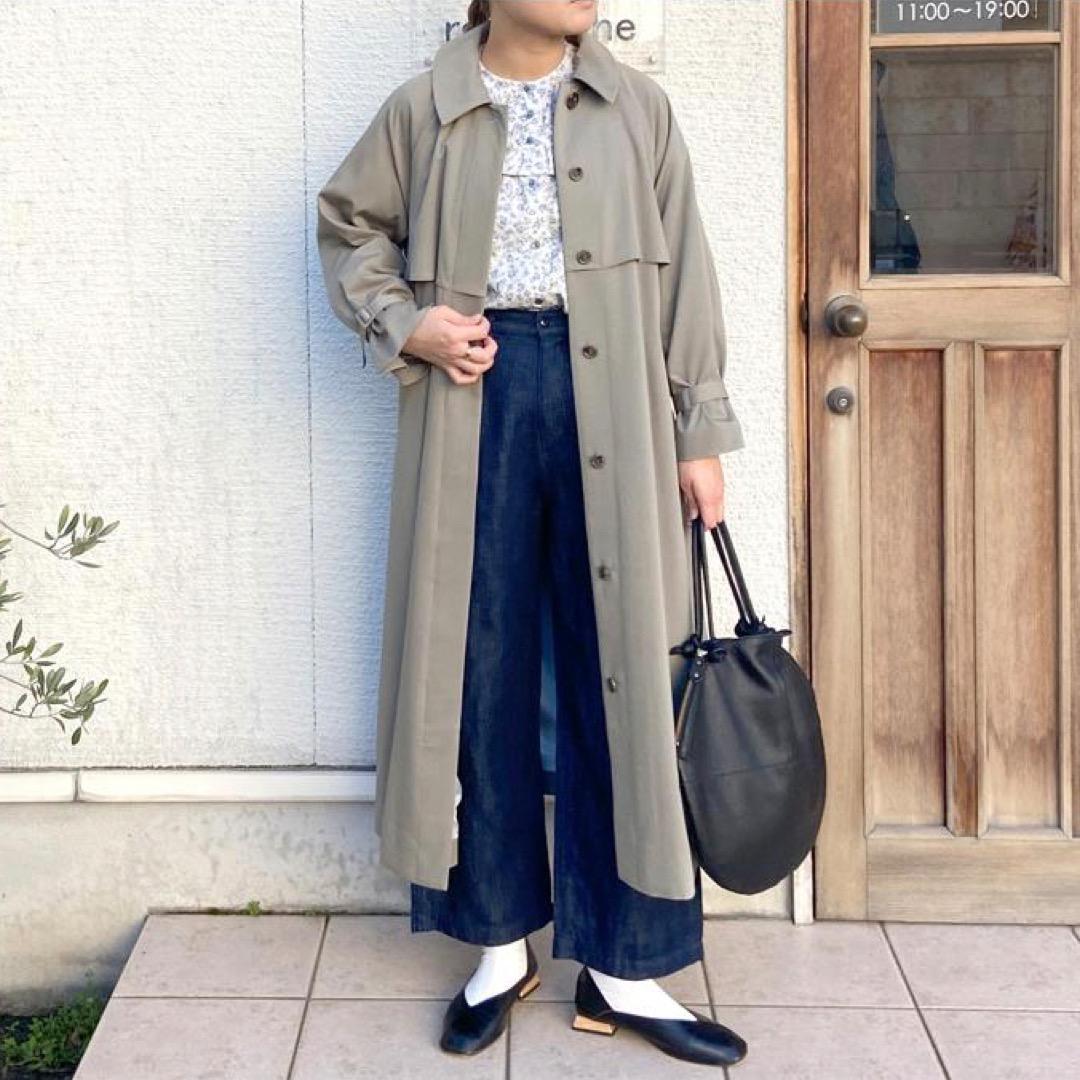 美品 l'atelier du savon ボレロコート トレンチコート
