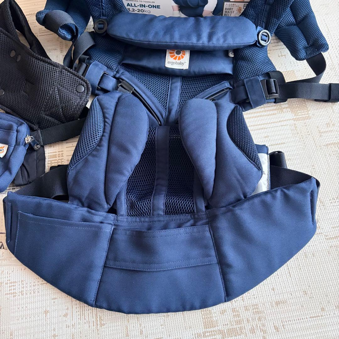 ママさん専用⭐️ergobaby OMNI 360 抱っこ紐　ミッドナイトブルー