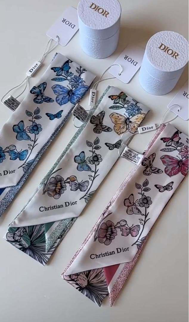 Dior バタフライガーデン ミッツァ ブルー