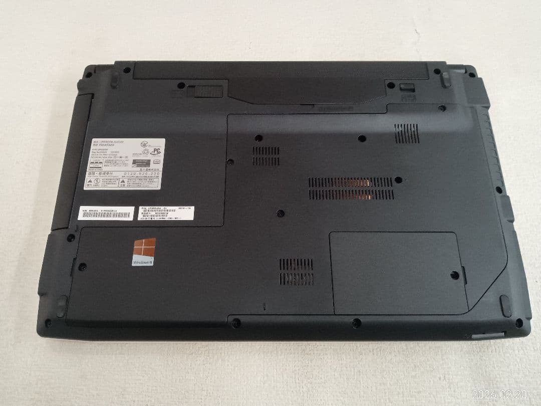 ≫ LIFebook AH53/M FMVA53MW 8GBストレージ無