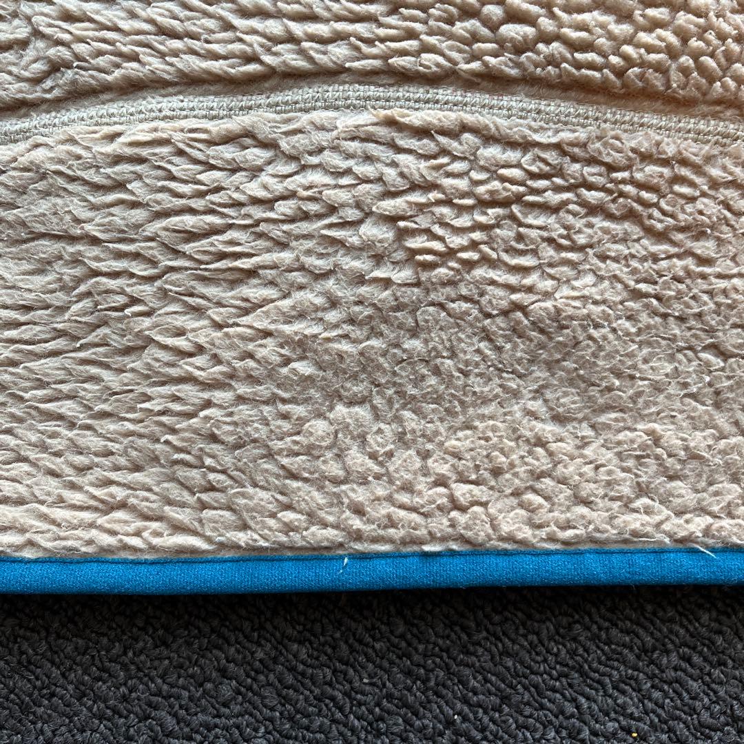 ★レアカラー！美品★patagonia レトロX ベスト M★ベージュ/ブルー