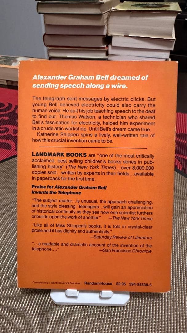希少　Alexander Graham Bell Invents the…