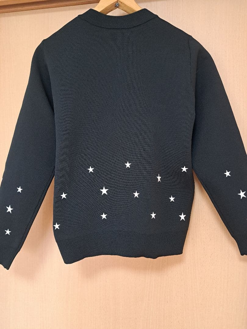 【JENNE】星刺繍ニットジャケット