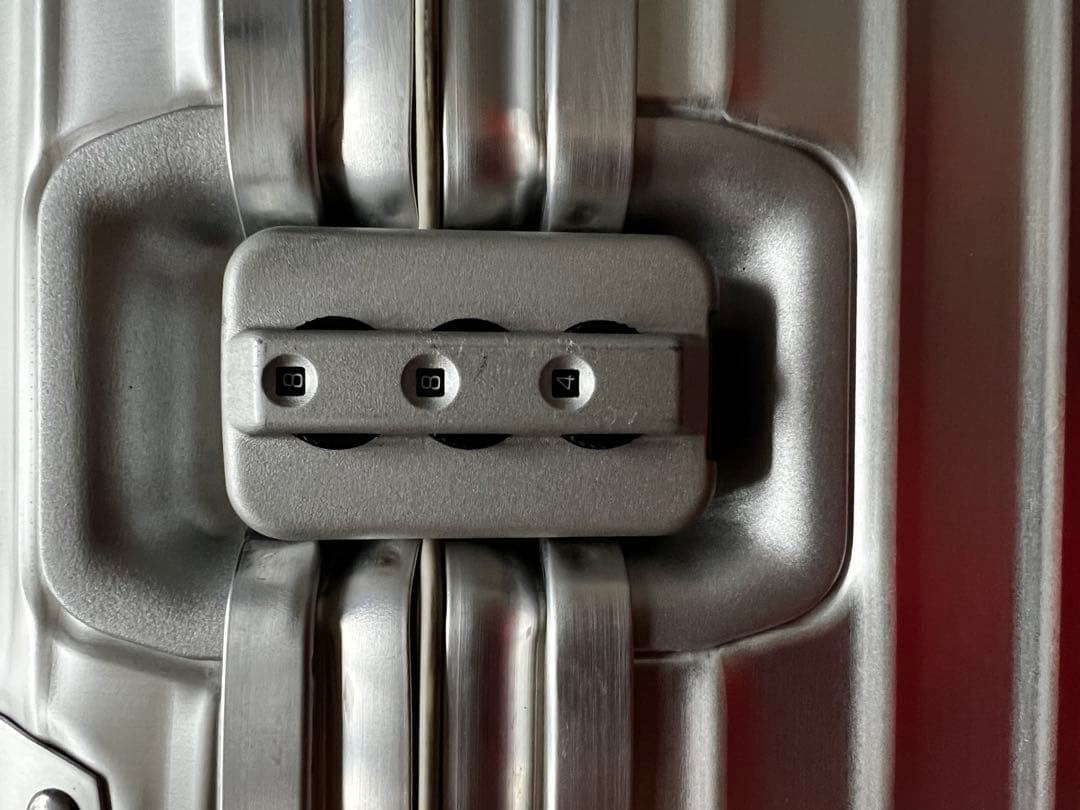 【美品】RIMOWA リモワ パイロットトロリーTOPAS アルミ 2輪