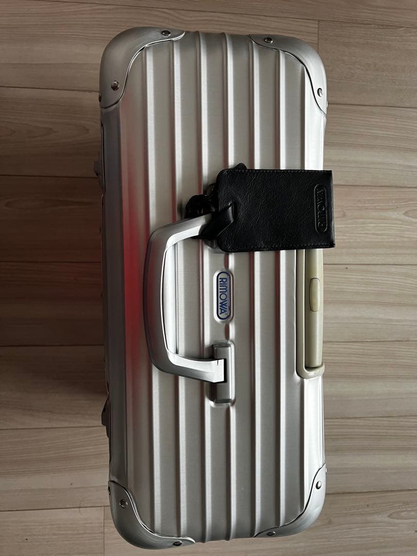 【美品】RIMOWA リモワ パイロットトロリーTOPAS アルミ 2輪