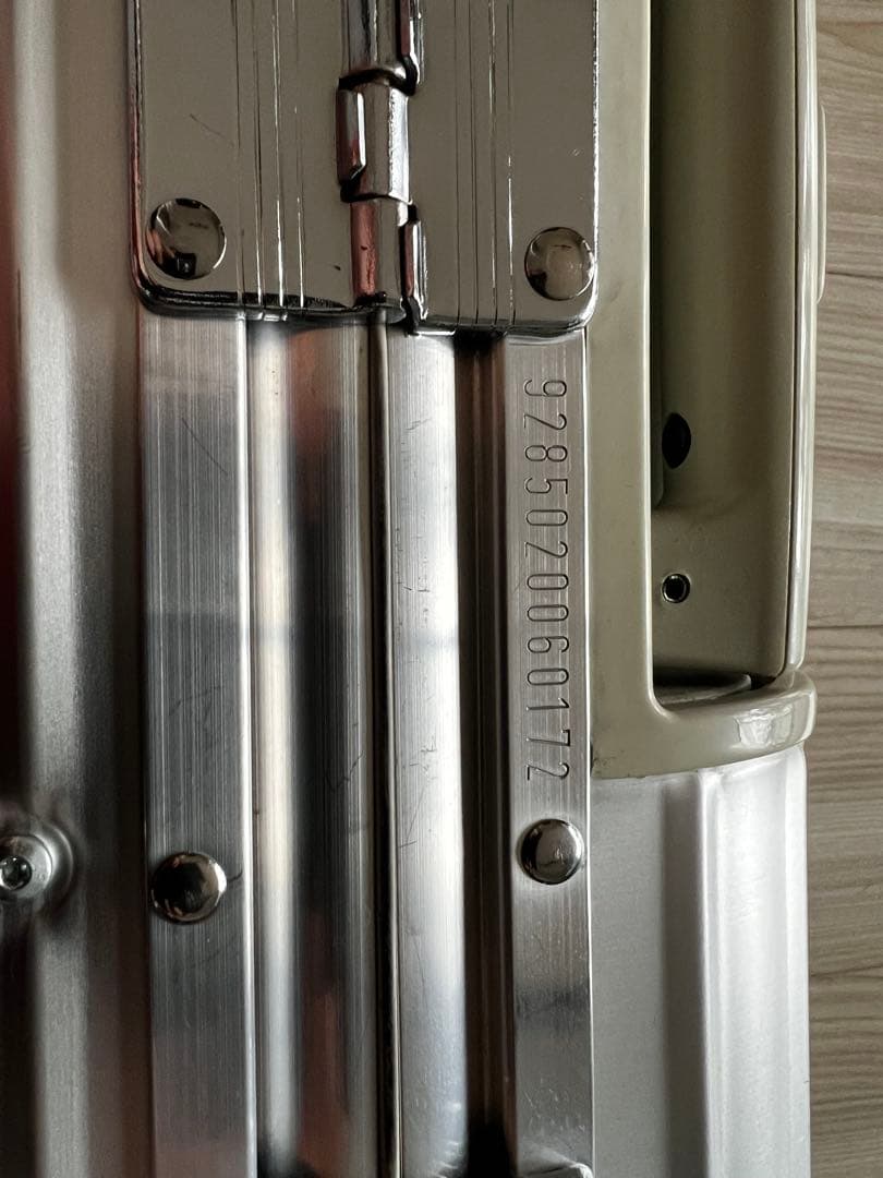 【美品】RIMOWA リモワ パイロットトロリーTOPAS アルミ 2輪