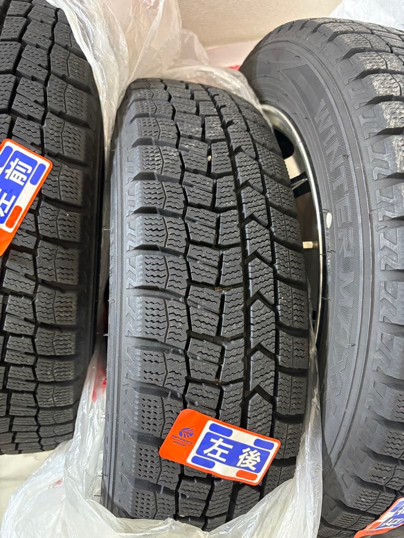 N-BOX JF3　スタッドレスタイヤ ホイールセット　155/65R14