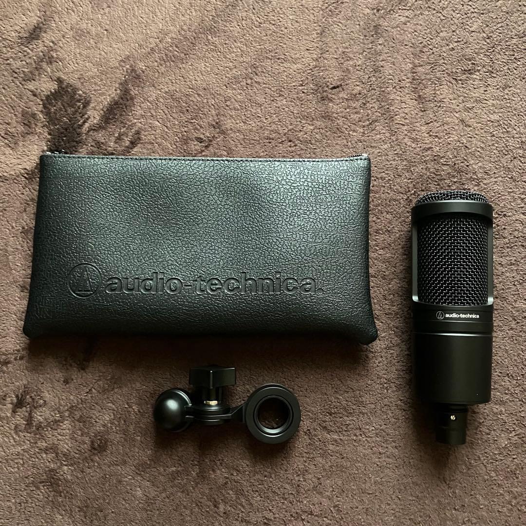 audio-technica AT2020 コンデンサーマイク 配信 ゲーム