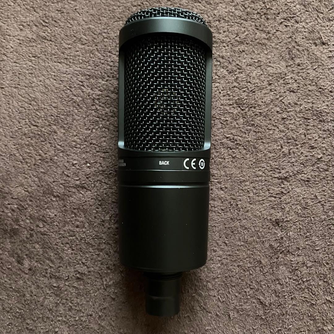 audio-technica AT2020 コンデンサーマイク 配信 ゲーム