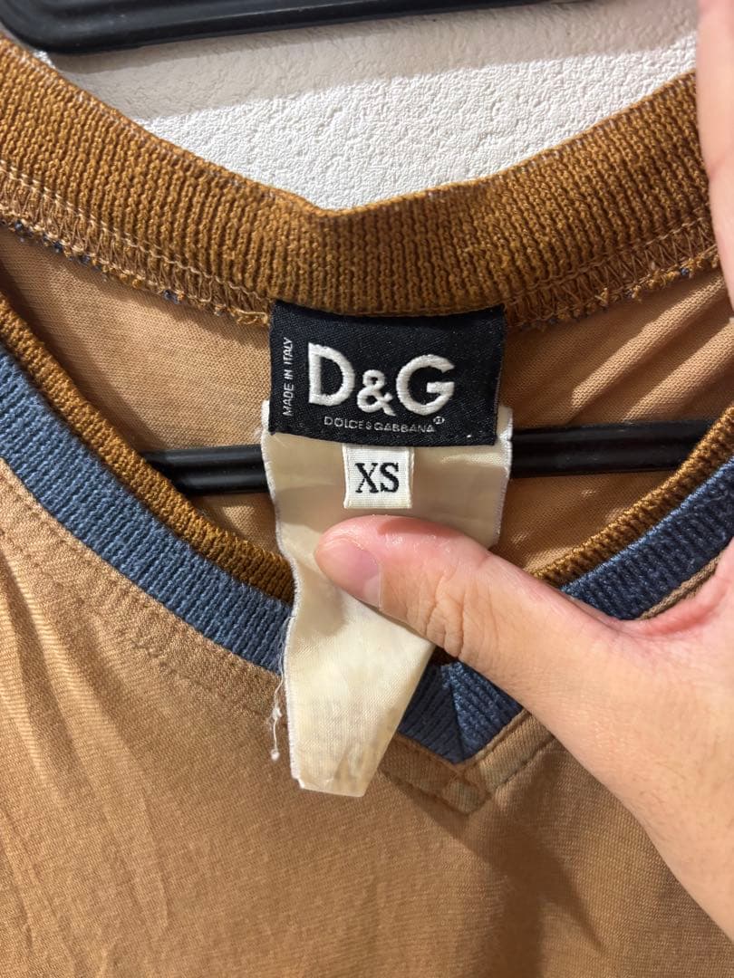 D&G Dolce & Gabbana B'Sexual VネックTシャツ XS