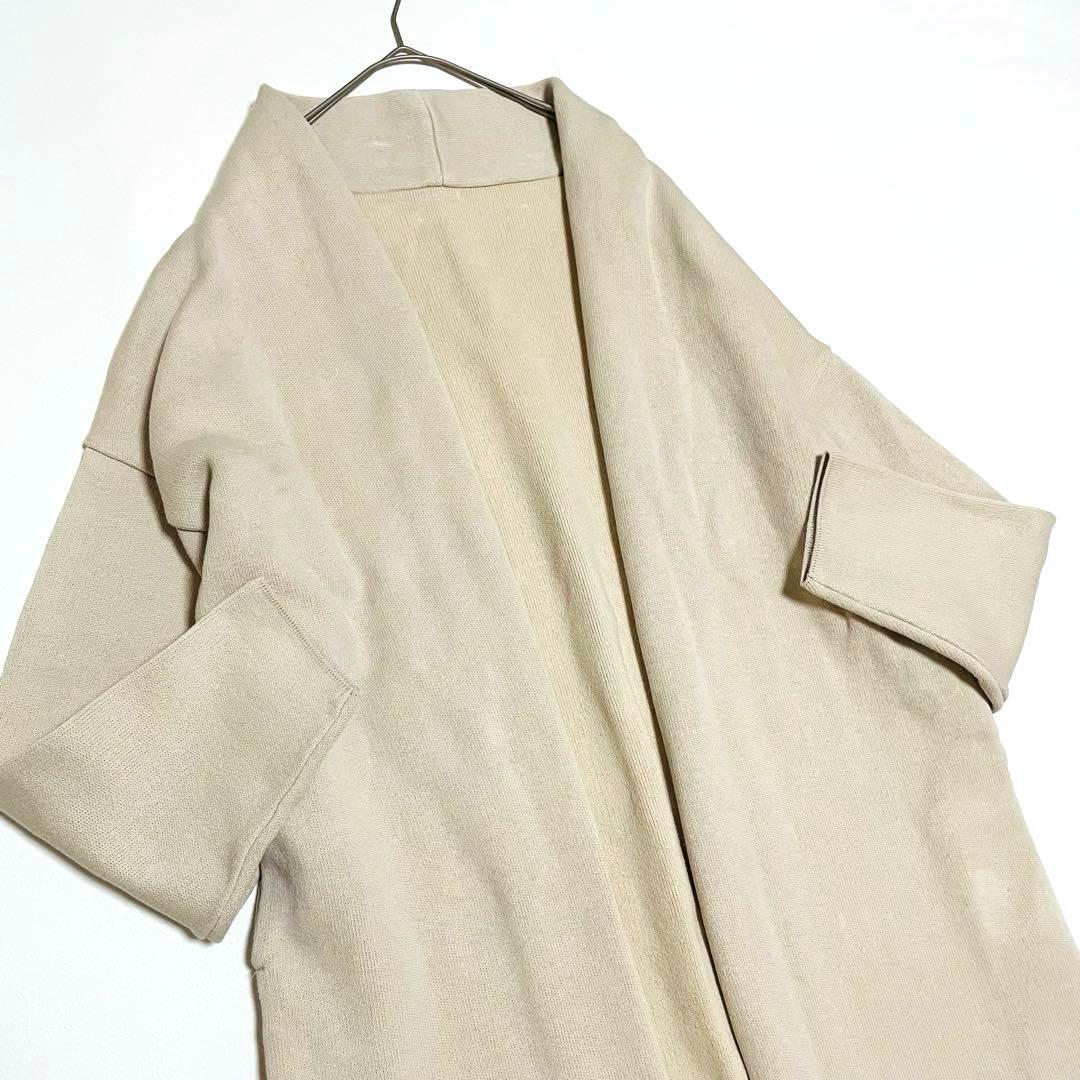 美品 ドゥーズィエムクラス Twins cotton ロングガウン コート